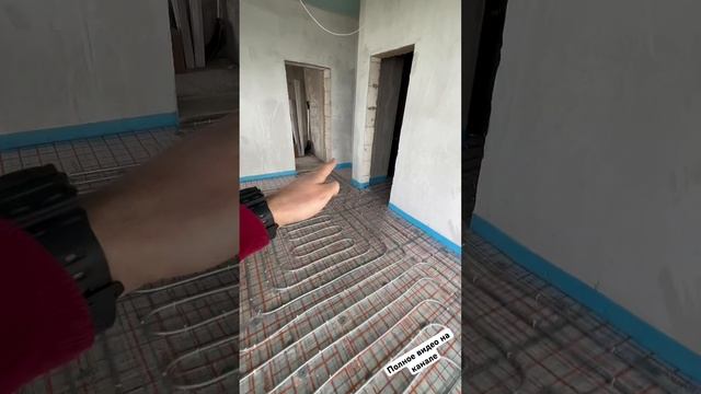 Разводка теплых полов, разводка сантехники, отделка дома смотреть онлайн