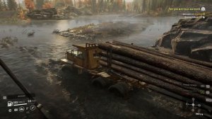 SnowRunner, одиночное прохождение (карьера), #92 Лес для местных жителей ч2