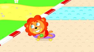 Левенятко. Матуся в басейні - Мультик для дітей | Lion Family