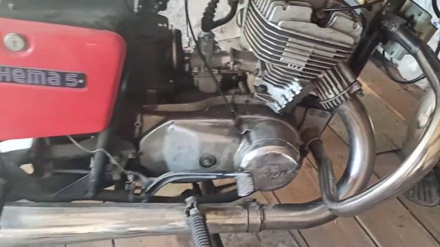 Иж Планета 7 запуск после 10 лет простоя