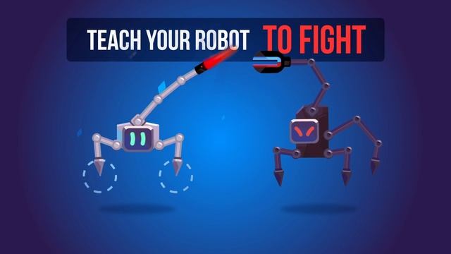 Teach your robot to walk and fight in Robotics! — an upcoming game from King of Thieves creators смотреть онлайн