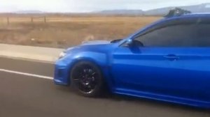 2012 Subaru WRX STI - Wife patiently waits while I record