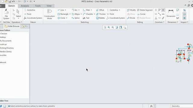 Practical 1_ 2D Sketching with Geometrical and Dimensional Constraints_ SMD _SE(Mech) смотреть онлайн