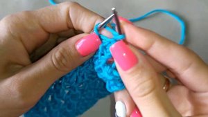 Узор спицами Ежевика