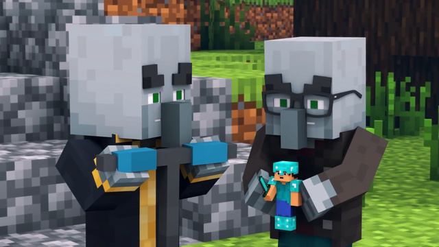 Villager vs Pillager Life [COVID-19]: FULL ANIMATION - Minecraft Animation