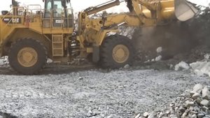 погрузчик обрушение