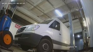 Установка фаркопа на Mercedes Sprinter 2008 год. ORIS (BOSAL), арт. 2250-F