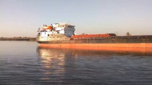 Судно река море.Сухогруз Волго-Балт 235.Речная навигация на реке Дон