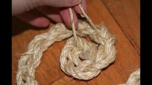 Коврики из верёвки