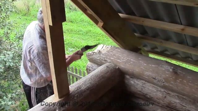 Монтаж  каркаса фронтона и козырьков. Монтаж крыши. Часть5.