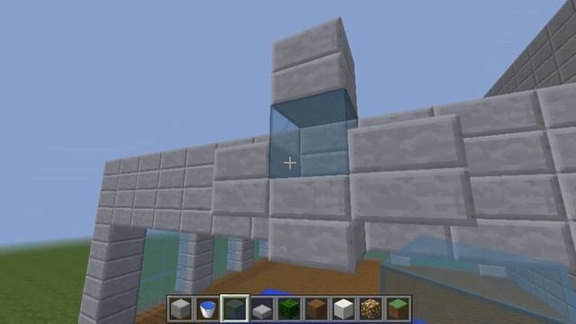 Постройки в Minecraft (Дом в стиле Модерн) 13X25 смотреть онлайн