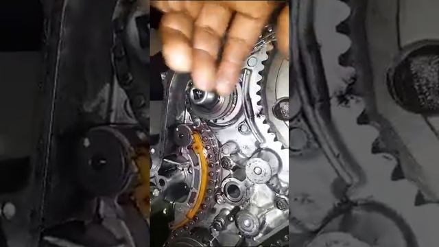 Armado de distribución Nissan Navara 2.5 cadenas de tiempo смотреть онлайн