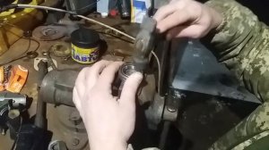 #Ремонтнижнего подшибника#рулевой колонки.#Пассат б3