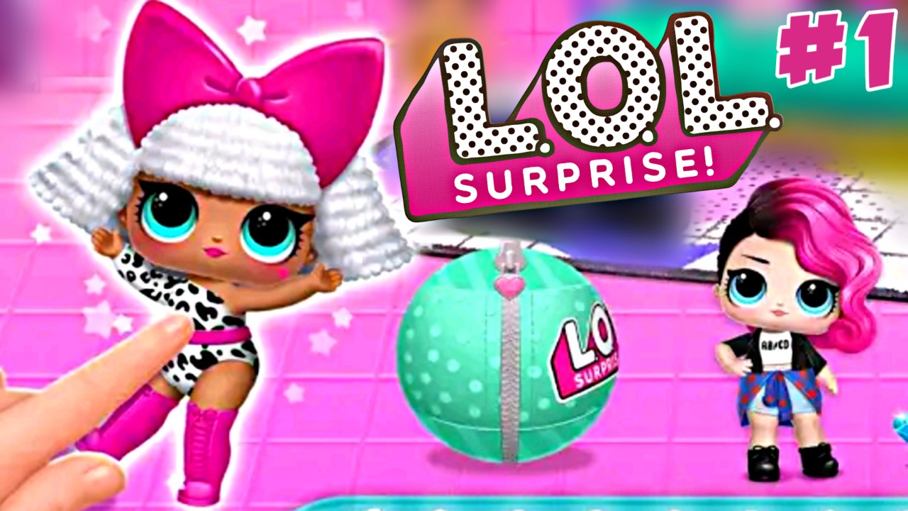 Домик L.O.L. Surprise! Собирайте Кукол #1 - Мульт игра для детей