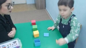 Занятие с неговорящим ребенком.