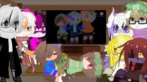 Undertale reacts to Sans || 12k+ || I’m hungry. || (They/Them)