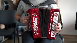 Чувашские народные частушки на гармони с цифрами. Разбор.