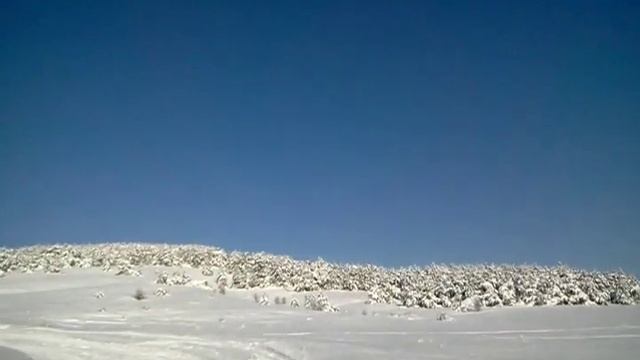 Ай-Петри Зима Плато Спуск.mp4 смотреть онлайн