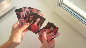 Распаковка карт с nmixx и организация нового биндера|| line'mi