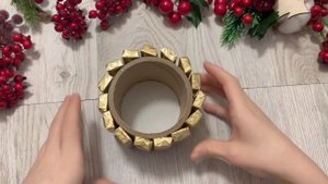 Оригинальный ПОДАРОК на Новый год Своими руками Идеи на Новый год Сладкий подарок