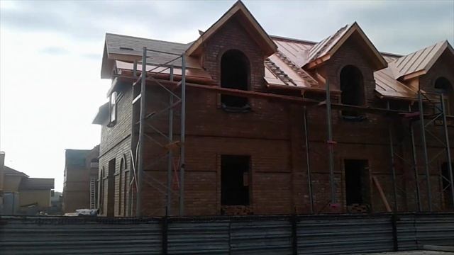 Кровельные работы. Монтаж медной рулонной фальцевой кровли. смотреть онлайн