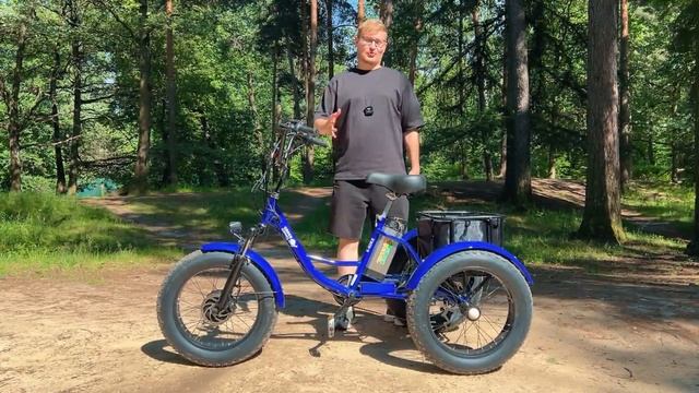 НАСТОЯЩИЙ УТИЛИТАРНЫЙ ЭЛЕКТРО-ВЕЛО-ТРИЦИКЛ / Обзор ЭЛЕКТРО ФЭТ-ТРАЙКА Greencamel Трайк-F20 смотреть онлайн