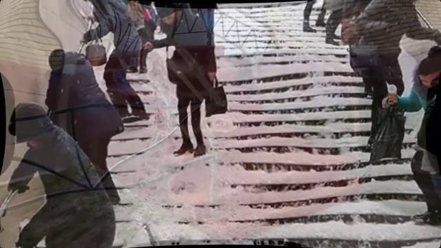 Отделка уличных ступеней из бетона автошколы «Мир» в Твери. Лестницы не скользят, прослужат долго смотреть онлайн