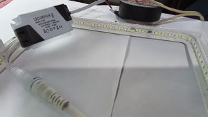 Ремонт потолочного LED светильника. Повыгорали светодиоды на LED ленте.
