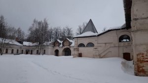 Великий Новгород. Улица Ильина. Знаменский собор (5.03.2023).