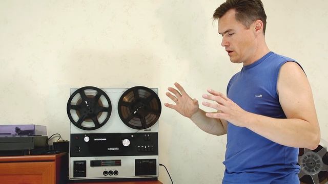 Обзор от Валерия Еремина: Катушечный магнитофон Электроника 002 Стерео СССР 1977 год смотреть онлайн