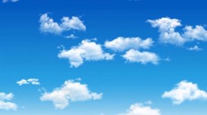 Облако и небо анимированный фон, летящий прямо вверхОблако и небо оживляют фон.