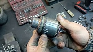 НИССАН МАКСИМА. ремонт стартера Ниссан Максима а32 кузов. замена щеток. #автоэлектрик