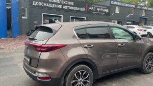 Установка электропривода багажника Kia Sportage