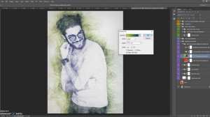 Pen Sketch Photoshop Effect Tutorial