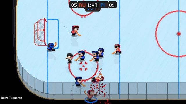 Super Blood Hockey 2017 Убойный хоккей.Игра PC(Nintendo Switch,PlayStation 4,Xbox One)
