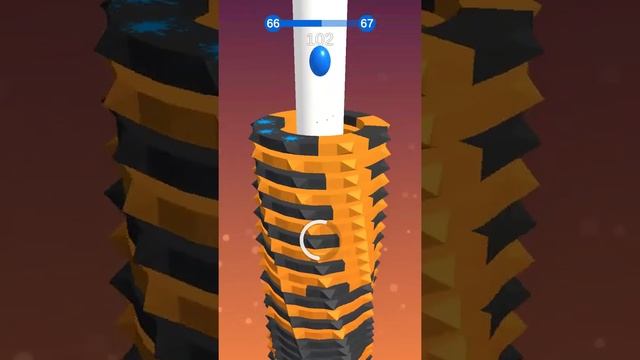 op Stack Ball Gameplay All Level (Android,IOS) Level-66 #shorts #fun #viral #androidiosgame