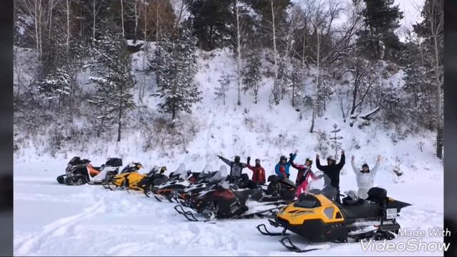 Годовщине Снегодяев Посвящается!!! Снегоход Новосибирск