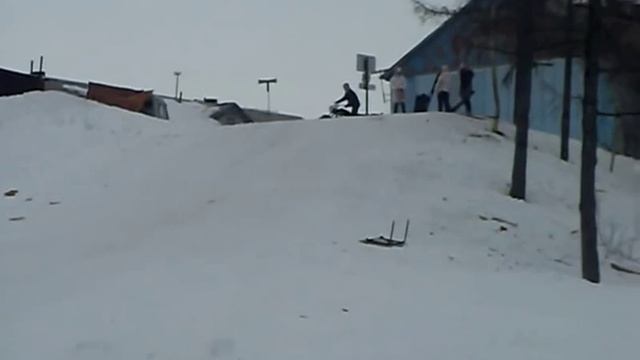 Трицикл, испытания на снегу смотреть онлайн