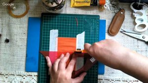 Кисточка из кожи