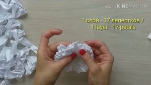 Пышные банты к 1 сентября / Канзаши DIY / Satin ribbon school bows