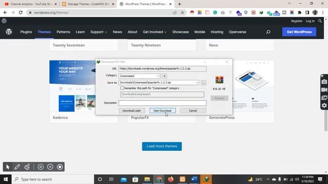 How to Install a WordPress Theme on localhost - WordPress Tutorial  #wordpress #wordpresstutorials