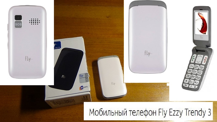 Мобильный телефон Fly Ezzy Trendy 3