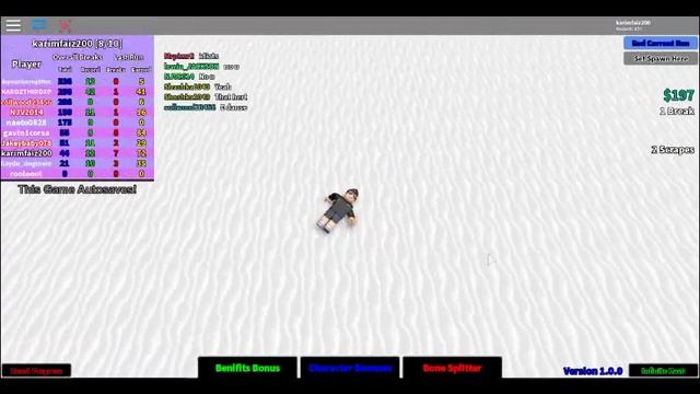 Роблокс ЛОМАЕМ КОСТИ В BROKEN BONES смотреть онлайн