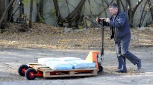 Рохля для бездорожья - механизм повышенной проходимости для гидравлических тележек - КИИТ