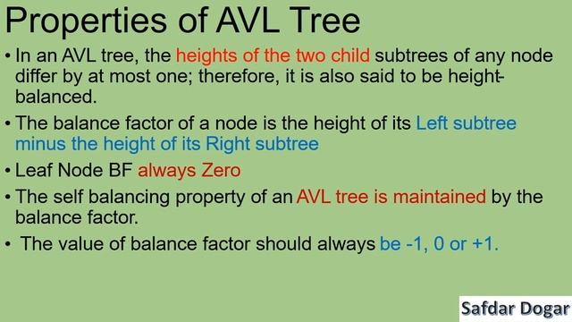 Important Properties of AVL Tree in Data Structure | Data Structure and Algorithms Tutorial - 78 смотреть онлайн