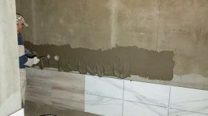 Очередной объект, санузел под кафель 30×60. #санузел