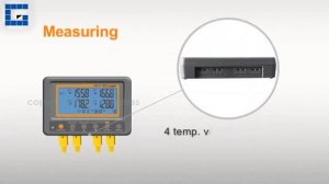 88598 Digital 4 Channels K-type Thermocouple SD card Logger