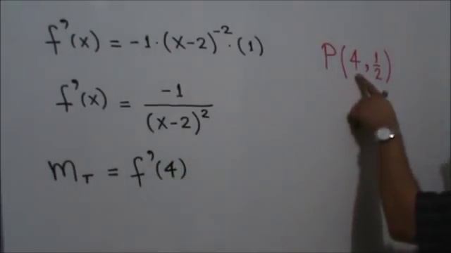 RECTA TANGENTE A UNA CURVA - Ejercicio 1 смотреть онлайн