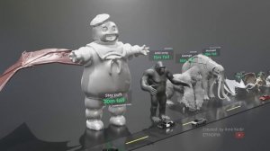 ?Monster Size comparison in 3D