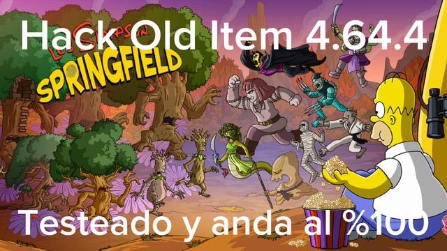 Hack Old Items 4.64.4 Los Simpsons Tapped Out смотреть онлайн
